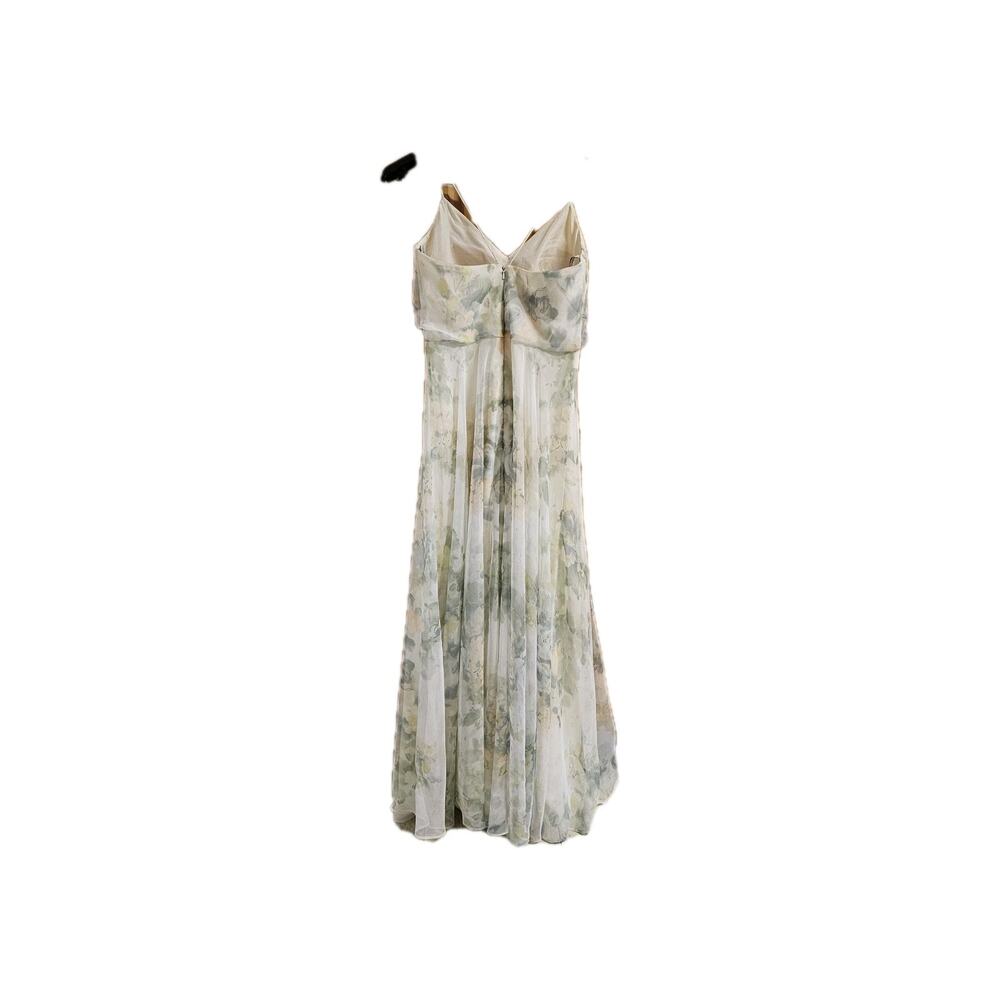 Jenny Yoo Collection Inesse Floral Maxi Dress, Size 4 Green Prom Homecoming - Picture 5 of 9
